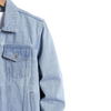 Denim and Duds Men’s Blue Classic Denim Jacket with Chest Pockets